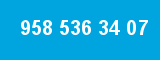 958 536 34 07 958 536 34 07